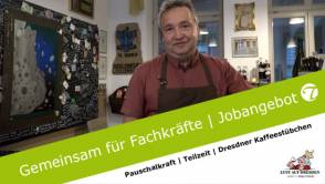 Pauschalkraft | Teilzeit gesucht | Dresdner Kaffeestübchen | Jobvideo | Topfgucker-TV