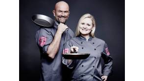 Telekom Campus Cooking_Stefan Wiertz und Elizabeth Opel Foto: Kruger Media GmbH