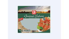 Kaufland ruft freiwillig, aus Gründen des vorbeugenden Verbraucherschutzes, folgendes Produkt zurück:  K-Classic Gourmet Salami 125g
